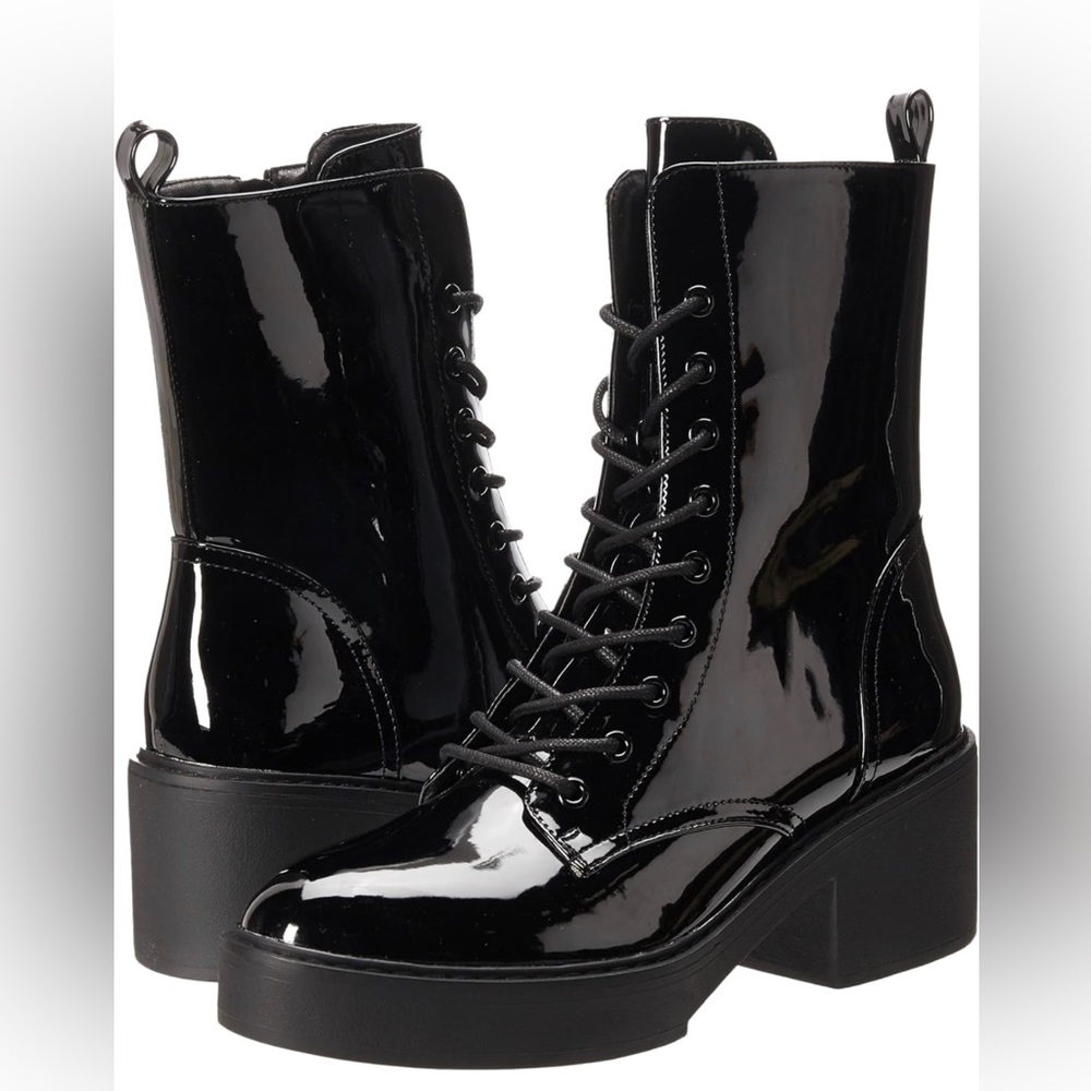 Nine West Women's Denie3 Combat Boot, Size 8.5